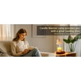 thumbnail image 5 of Fragrance Candle Warmer Lamp，Electric Candle Warmer with Timer & Dimmer，Mom Christmas Birthday Gifts for Women, House Warming Gifts New Home Bedroom Decor, 5 of 10
