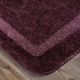 thumbnail image 2 of Mohawk Home Facet Bath Rug Plum, 1'8"x2', Purple, 2 of 3