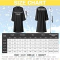 thumbnail image 3 of Alaiyaky Graduation Cap and Gown 2026 Unisex for High School and College Graduation Black, 3 of 8