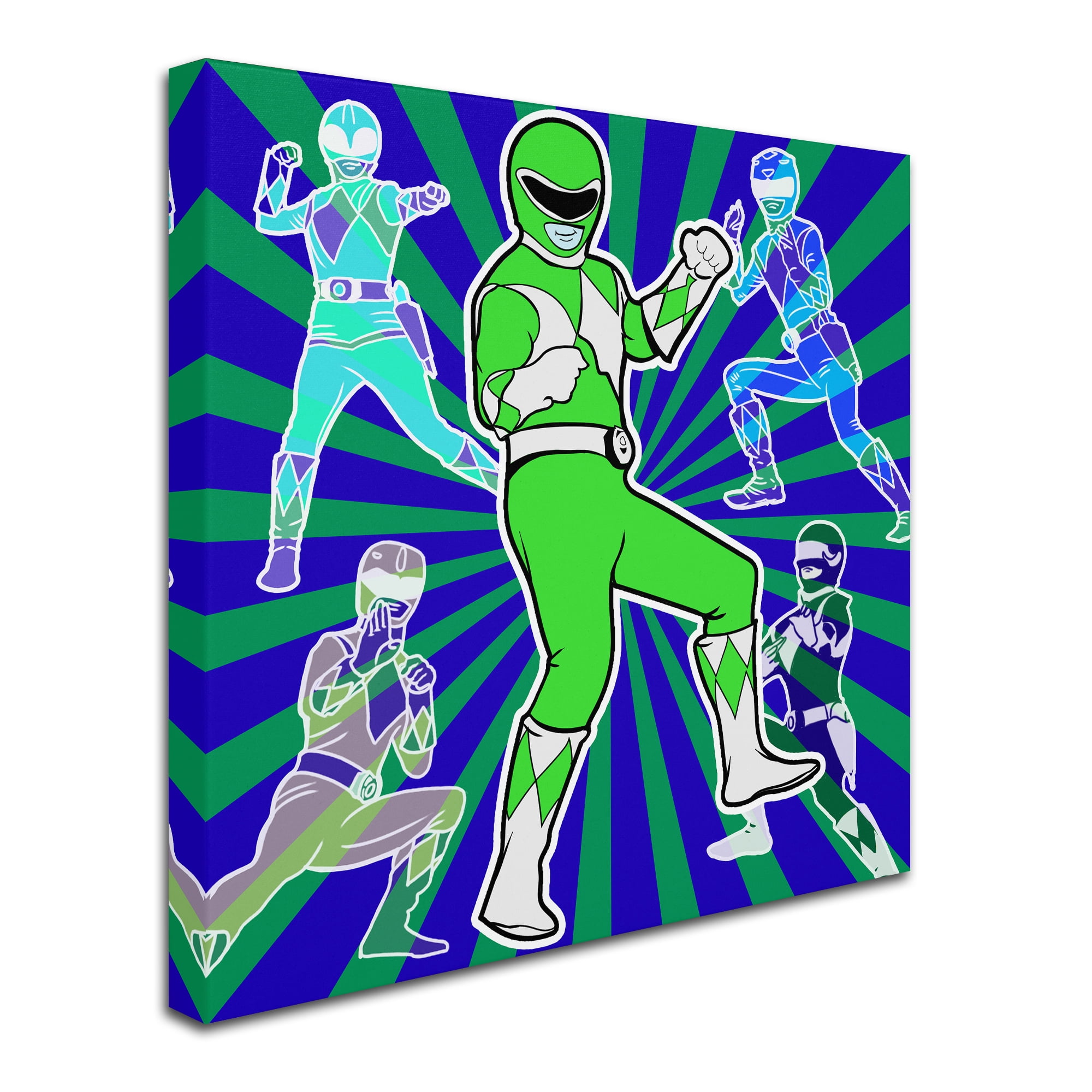 Trademark Fine Art 'Power Ranger' Canvas Art by ALI Chris