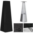 thumbnail image 2 of Nuevos productos en 2023, funda para calentador de patio, funda para calentador de pirámide, funda para calentador de patio al aire libre a prueba de polvo y viento, Superma, negra, 2 of 5