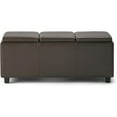thumbnail image 6 of Homestock Island Interiors 42 Inch Wide Rectangle Storage Ottoman, 6 of 47