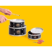 Suck UK Drum Storage Tin | Stackable Storage Tins | Airtight Lids