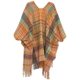 thumbnail image 2 of Suéter para mujer, poncho, capa, abrigo de punto, cárdigan abierto al frente, manta, chales, pashminas, amarillo, 2 of 4