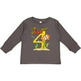 thumbnail image 3 of Inktastic I'm O-Fish-Ally Four Cute Clownfish Fourth Birthday Boys or Girls Long Sleeve Toddler T-Shirt, 3 of 5