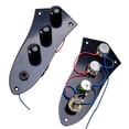 thumbnail image 6 of JB Loaded Wired Switch Control Plate Assembly with Knobs Pots for Jazz Bass, 6 of 6