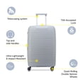 thumbnail image 3 of DELSEY PARIS Dune 25" Medium Checked Hardside Expandable Spinner Luggage, Lunar Rock, 3 of 9
