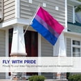 thumbnail image 6 of Anley Fly Breeze 3x5 Foot Bi Pride Flag - Bisexual Flags Polyester with Brass Grommets, 6 of 7
