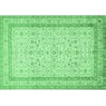 thumbnail image 1 of Ahgly Company Indoor Rectangle Persian Emerald Green Traditional Area Rugs, 2' x 5', 1 of 4