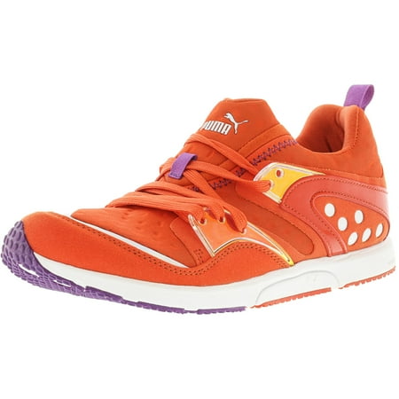 Nike Womens Lite Running Shoes Puma Women's Future Blaze Lite Iridescent Cherry Tomato / Sparkling Grape Ankle-High Fabric Running Shoe - 6M ()