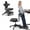 Dark Gray - L Size, variant on Standing Desk Chair, Standing Mate Chair for Sit-Stand, Ergonomic Horse Saddle Chair with Anti-Fatigue Mat, Home Office Posture Seat, MT-M-DG
