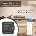 thumbnail image 4 of Qs-Wifi-Cp01 Tuya Wifi Intelligent Switch Module Intelligent Home Switch Conversion Module 1 Gang Switch Module Device Sharing Timing Function Mobilephone App Remotes Control Compatible With, 4 of 7