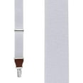 thumbnail image 2 of SuspenderStore Solid Color Y-Back Suspenders - 1.25-Inch Wide Elastic - Clip - 3 Sizes, 2 of 4