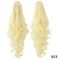 thumbnail image 1 of Fiudx Ofertas Flash Del Día Pelucas De Cola De Caballo Onduladas Con Rizos Largos Para Mujeres Y Niñas, Extensiones De Cabello Con Cola De Clip En Garra D, 1 of 2