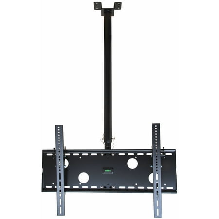 VideoSecu TV Ceiling Mount 37 39 40 43 46 48 50 51 55 60 Tilt Swivel LCD LED Plasma Display Steel Heavy Duty Bracket 1KW