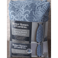 thumbnail image 7 of Better Homes & Gardens Ironing Board Cover - 18x54, Cotton, Recycled Polyester, Felt Padded, Reversible, Scorch Resistant, Mutlicolor Demask Blue/Gray Pattern to Solid Blue, 7 of 7