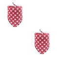 thumbnail image 3 of Greeniant Bufanda de babas para mascotas Toalla triangular térmica punteada Accesorios de regalo Type2 NO2, 3 of 6