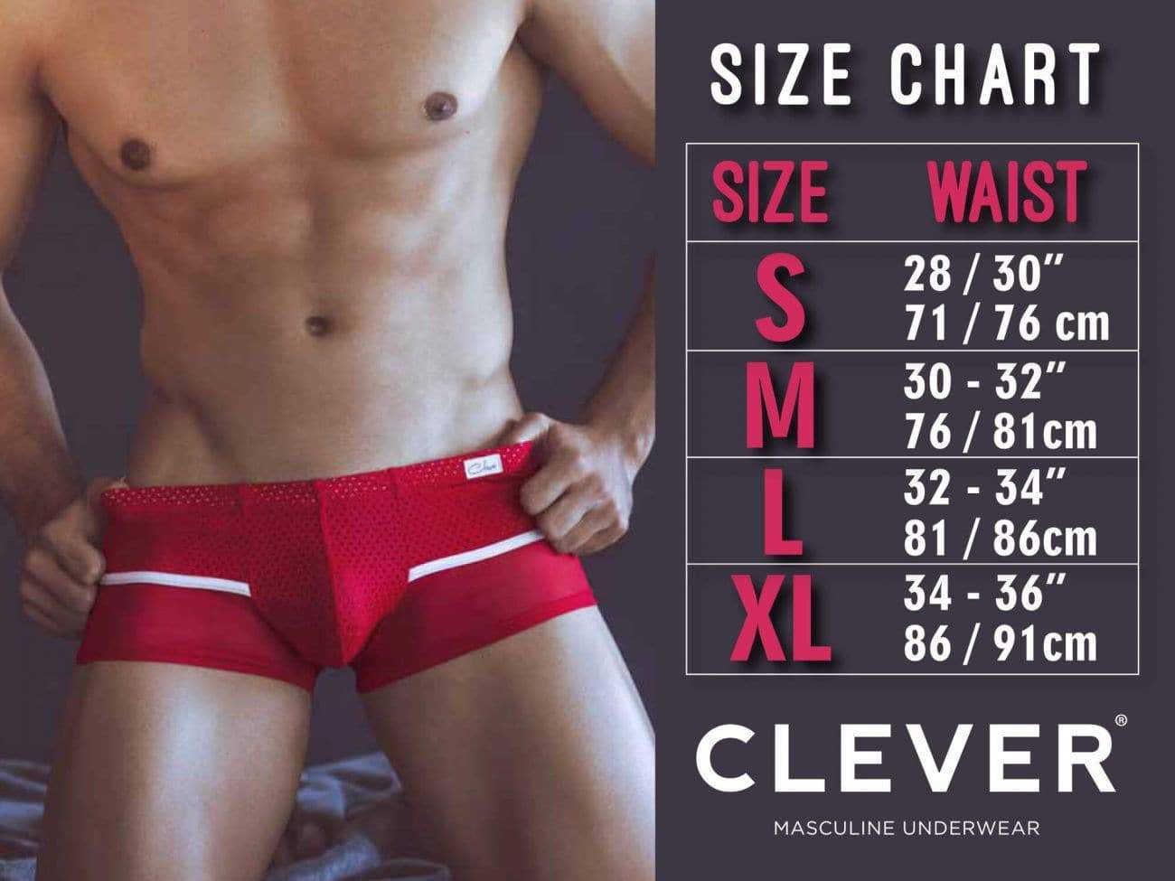 Mens Thong Clever 0403 Risk Thongs NEW Mens Underwear Styles