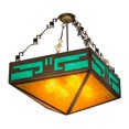 thumbnail image 5 of Meyda Tiffany 98048 Southwest Mission 4 Light 12" Wide Semi Flush Ceiling Fixture, 5 of 6