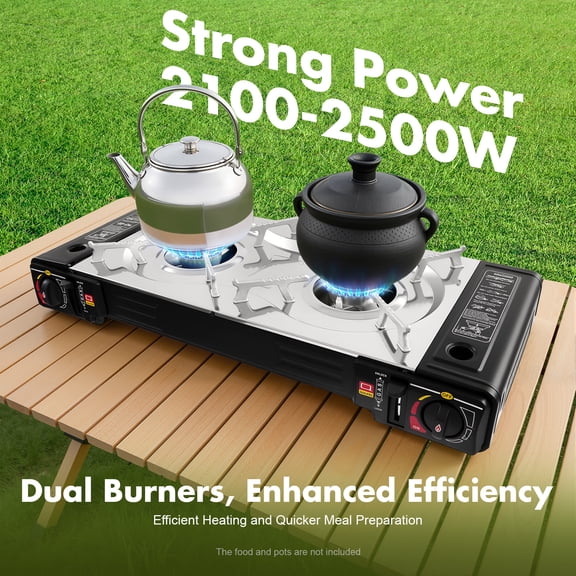 Portable Camping Stove For Camping Trips, Gatherings, Outdoor Cooking Like Grilling And Boiling Water