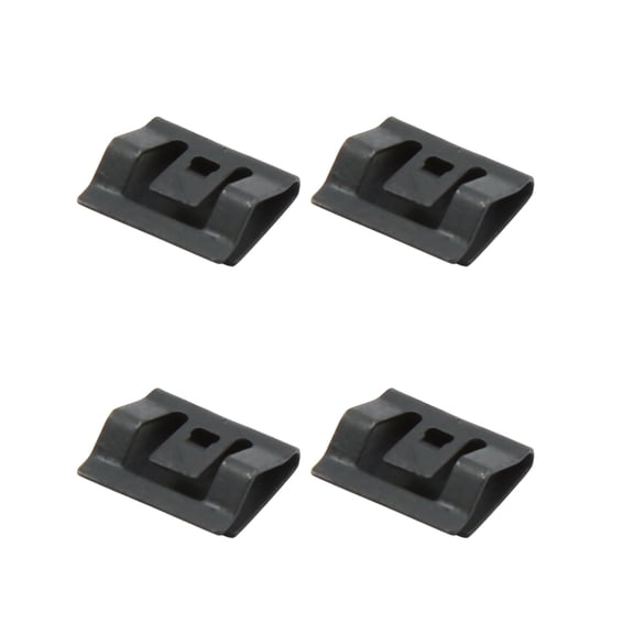 4pcs Metal Retainer Car Truck Console Dashboard Trim Clip 14mm x 13.8mm