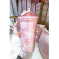 thumbnail image 4 of Gobelet avec Couvercle et Paille Isolé à Double Paroi Réutilisable Étanche 480 ml Gobelet de Voyage Sans BPA - Rose, 4 of 5