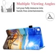thumbnail image 3 of Allytech Flip Case for Samsung Galaxy Tab A7 Lite 8.4 inch SM-T220/T225 2021 Released, Premium PU Leather Scratch-Free Kickstand Card Slots Case for Galaxy Tab A7 Lite 2021(SM-T220), Beach, 3 of 5