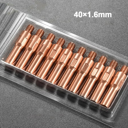 

CPAN 10PCS Quality Conductive Tips for Welding machine - Smooth Wire Feeding