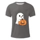 thumbnail image 4 of Blusas y camisas de manga corta y cuello redondo para hombre. Blusas/camisetas de manga corta con cuello redondo y estampado de Halloween para hombre. Blusa para hombre., 4 of 5