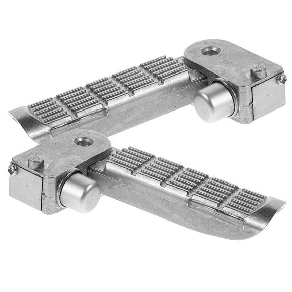 FRCOLOR 1 Pair Motorcycle Foot Pegs For Highway Pegs For Crash Bars Foot Pedal Electric Vehicle Aluminum Alloy Pedals