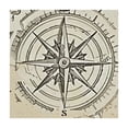 thumbnail image 4 of nygtbtfer Compass Square Fitted Tablecloth, Vintage Nautical Compass Table Cover Water Resistant Polyester Washable for Indoor Outdoor Party &amp; Banquet Dinner, Fits Square Table Maximum  white, 4 of 8