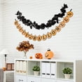 thumbnail image 5 of 4PCS Black Fall Maple Garland 5.9 ft Artificial Autumn Garland Fake Maple Leaf Garland Decoration for Dinner Fireplace Wedding Party Door Frame Decor, 5 of 6
