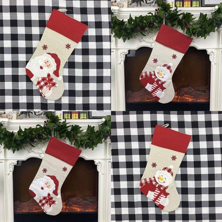Christmas Stockings 4 Pack Christmas Ornaments Classic Personalized Large Santa Snowman Stocking Decorations For Family Holiday Christmas Tree Hanging Decorations And Party Accessory Walmart Canada Christmas Stockings 4 Pack Christmas Ornaments Classic Personalized Large Santa Snowman Stocking Decorations For Family Holiday Christmas Tree Hanging Decorations And Party Accessory Walmart Canada