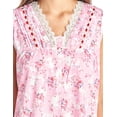 thumbnail image 4 of Casual Nights Women's Sleeveless Floral Lace and Ribbon Nightgown, 4 of 4