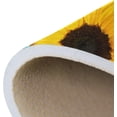 thumbnail image 7 of SKYSONIC 36x24in Yellow Sunflowers Area Rug, Blue Watercolor Summer Floor Carpet for Indoor Living Dining Room Bedroom, 7 of 7