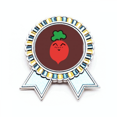 thumbnail image 1 of Badge Visage Mignon de Dessin Animé Radis Médaille de Broche Lauréat, 1 of 3