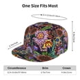 thumbnail image 6 of Balery Baseball Cap Flat Bill Hats for Men Adjustable Size for Running Workouts and Outdoor Activities All Seasons Dad Hat(Vintage Floral ), 6 of 9