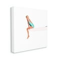 thumbnail image 3 of Stupell Industries Woman Sitting Diving Board Summer Beach Pool Graphic Art Gallery Wrapped Canvas Print Wall Art, Design by Amelia Noyes, 3 of 7