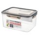 thumbnail image 1 of paquete de recipientes de almacenamiento de alimentos de plástico para cocina, recipientes de alimentos reutilizables con tapas herméticas, sin BPA y 100% a prueba de fugas, aptos para microondas, co Wmkox8yii hjk5330, 1 of 1