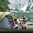 thumbnail image 6 of Camping Tent - 4-Person Easy Pop Up Tent with 2 Doors - UPF50+ Waterproof, 6 of 7