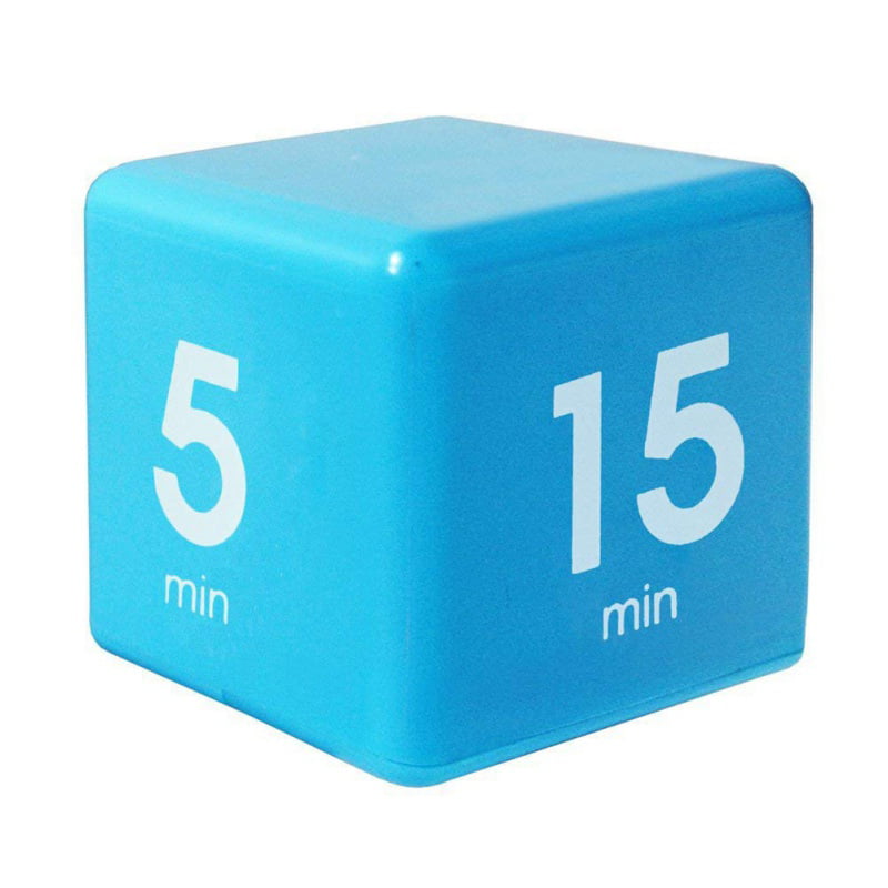 Cubic Timer Kitchen Alarm Clock Yoga Timer Nap Reminder Four Time Periods HOT.