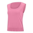 thumbnail image 5 of Bovemsi Silk Camisole Tops for Women Summer Sweater Vest Sleeveless Ribbed Knit Camisoles for Under Clothes, 5 of 9