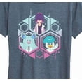 thumbnail image 3 of Pokémon - New Horizons - Nidothing Dot Quaxly - Ladies Short Sleeve Graphic T-Shirt, 3 of 5
