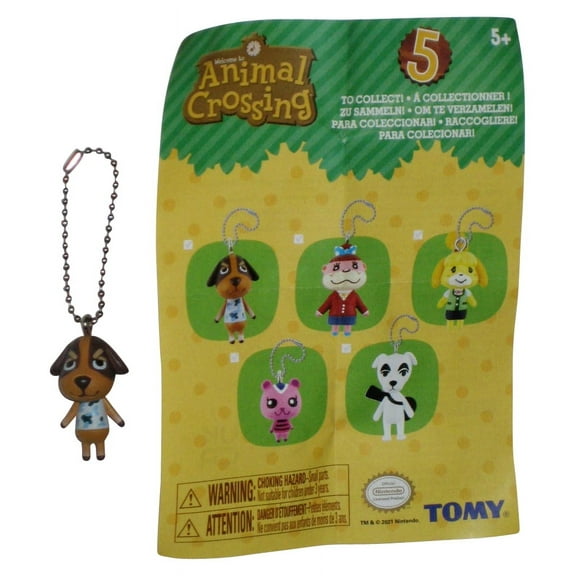 Animal Crossing (2021) Tomy Butch Mini Figure Keychain