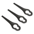 thumbnail image 1 of Lawn Grass Trimmer Blade, Lawn Mower Blade 50Pcs Plastic Replacement 3.0 X 0.8in  For  ALM 30 For Grass Trimmer, 1 of 8