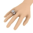 thumbnail image 4 of 3 Carat Diamond Engagement Ring Band in 14K Rose Gold (Ring Size 6), 4 of 5