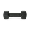 thumbnail image 4 of (2 pack) CAP Neoprene Comfort Grip Dumbbell, Black, 5 lbs, 4 of 6