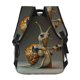 thumbnail image 4 of Easygdp Surreal Weightlifting Snail Mochila Ergonómica Versátil para Laptop - Múltiples Bolsillos, Correas Ajustables, Unisex para Escuela, Viajes y Actividades al Aire Libre-One Size, 4 of 5