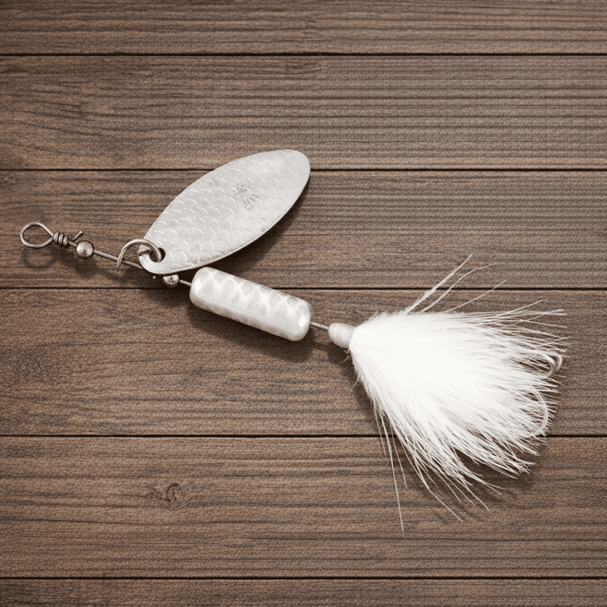 Ozark Trail 1/16 oz White Inline Spinner