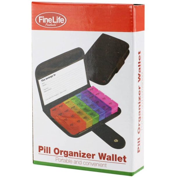 Pill Organizer Wallet Best Back to School College Supplies ...